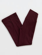 OFFLINE By Aerie Real Me XTRA Rib Cropped Kick Flare Legging - Royal Berry