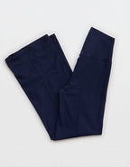 OFFLINE By Aerie Real Me XTRA Rib Cropped Kick Flare Legging - Royal Navy
