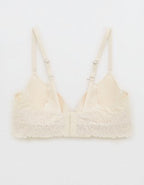 Sunnie Bloom Lace Full Coverage Lightly Lined Bra - Vintage Vanilla